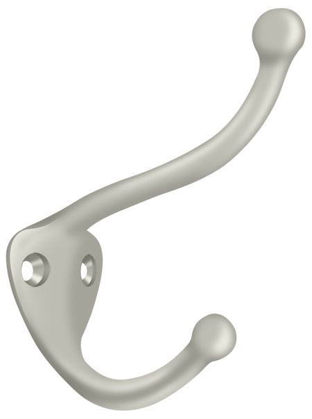 Deltana CAHH3U15 Coat and Hat Hook, Satin Nickel Finish