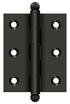 Deltana CH2520U10B 2-1/2" x 2" Hinge; with Ball Tips; Oil Rubbed Bronze Finish Sparrow Supply