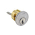 Corbin CR300020062667 Conventional 6 Pin Rim Cylinder with 2" Tailpiece and 67 Keyway Satin Chrome Finish Sparrow Supply
