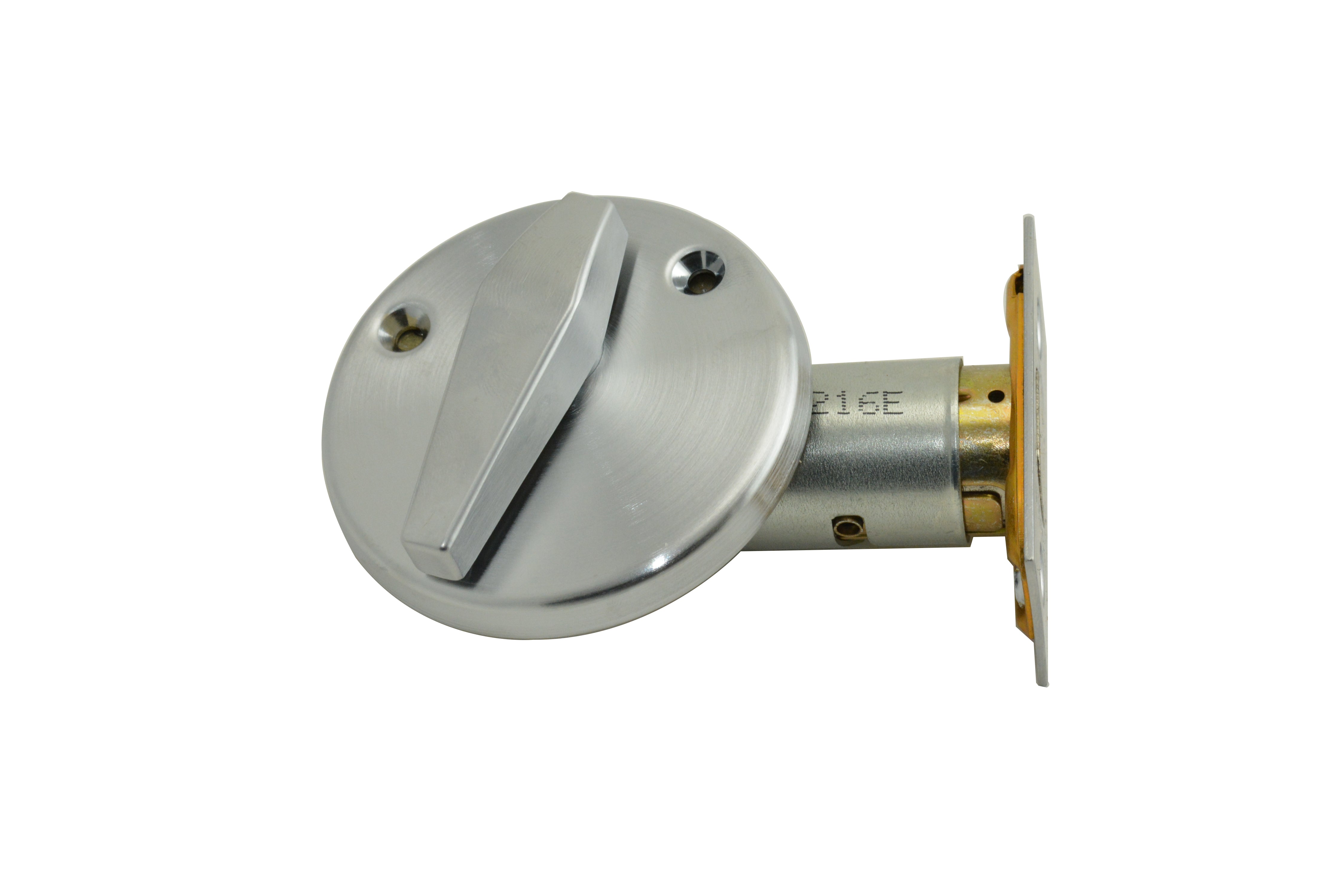 Falcon D151626 D100 Series Turn by Turn Deadbolt 30256 Latch 10094 Strike Satin Chrome Finish Sparrow Supply