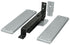 Deltana DASH95U26D Spring Hinge; Double Action with Solid Brass Cover Plates; Satin Chrome Finish Sparrow Supply