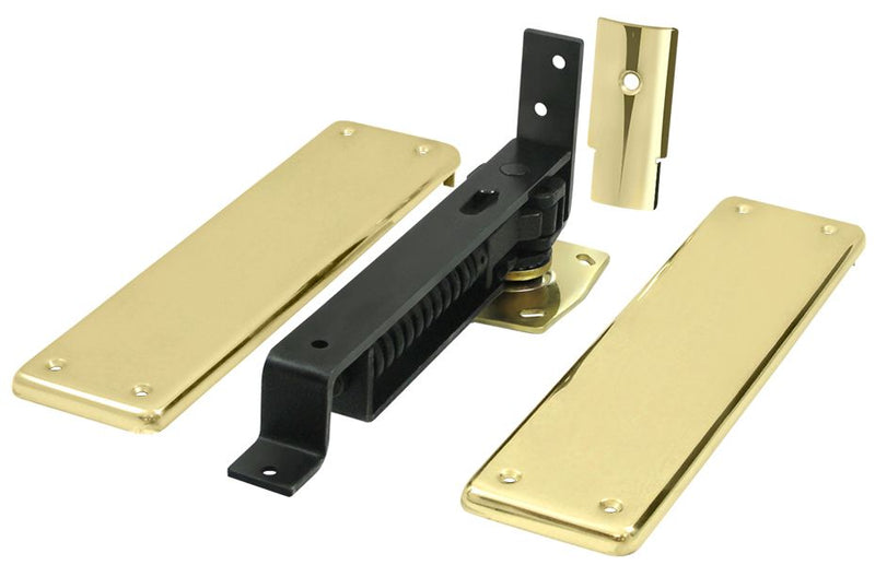 Deltana DASH95U3 Spring Hinges - Brass Sparrow Supply