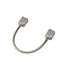 Locknetics DCHD16 16" Heavy Duty Door Cord with Aluminum Boxes; Stainless Steel Cable Silver Finish Sparrow Supply