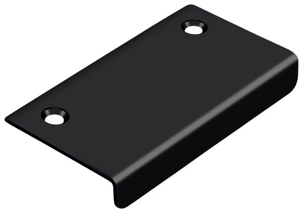 Deltana DCM315U19 Drawer; Cabinet; Mirror Pull; 3" x 1-1/2"; Black Finish Sparrow Supply