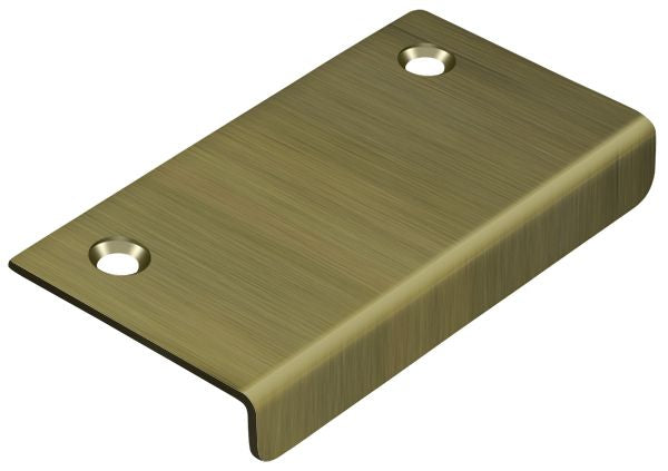 Deltana DCM315U5 Drawer; Cabinet; Mirror Pull; 3" x 1-1/2"; Antique Brass Finish Sparrow Supply