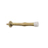 Pamex DD0230PB 3" Spring Door Stop Bright Brass Finish Sparrow Supply