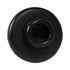 Pamex DD0253BL 2-1/2" Diameter Concave Wall Stop Matte Black Finish Sparrow Supply