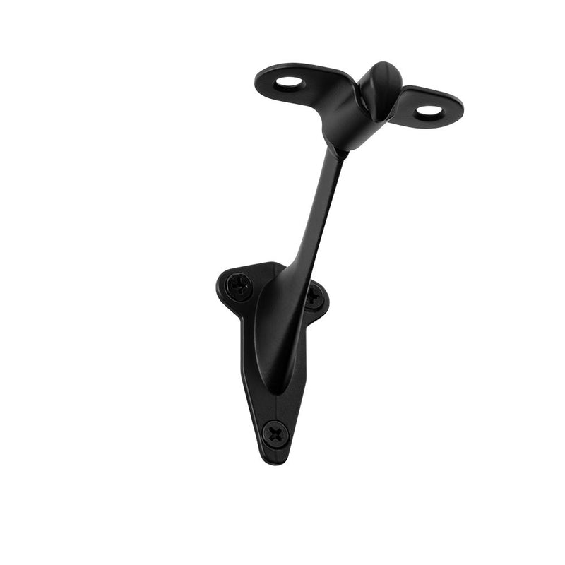 Pamex DD0310BL Handrail Bracket Matte Black Finish Sparrow Supply