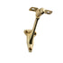 Pamex DD0310PB Handrail Bracket Bright Brass Finish