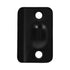 Pamex DD05100BL Round Corner Strike for Ball Catch Matte Black Finish Sparrow Supply