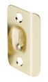 Pamex DD05100PB Round Corner Strike for Ball Catch Bright Brass Finish Sparrow Supply