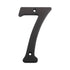 Pamex DD074S7OB 4" Heavy Duty House Number # 7 Oil Rubbed Bronze Finish Sparrow Supply