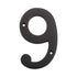 Pamex DD074S9OB 4" Heavy Duty House Number # 9 Oil Rubbed Bronze Finish Sparrow Supply