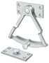 Deltana DDQ56U26 Dutch Door Quadrant; Bright Chrome Finish