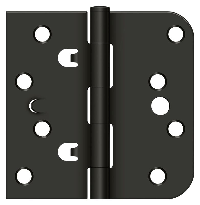 Deltana DE44058TT10B 4" x 4" x 5/8" x SQ Hinge; Oil Rubbed Bronze Finish Sparrow Supply
