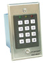 Securitron DK16 Digital Keypad System Indoor Single Gang Satin Stainless Steel Finish Sparrow Supply