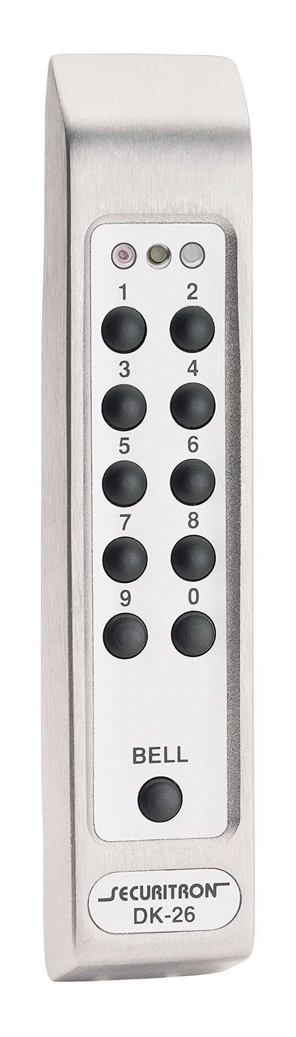 Securitron DK26PSS Readers, Keypads, Controllers - Satin Stainless Sparrow Supply