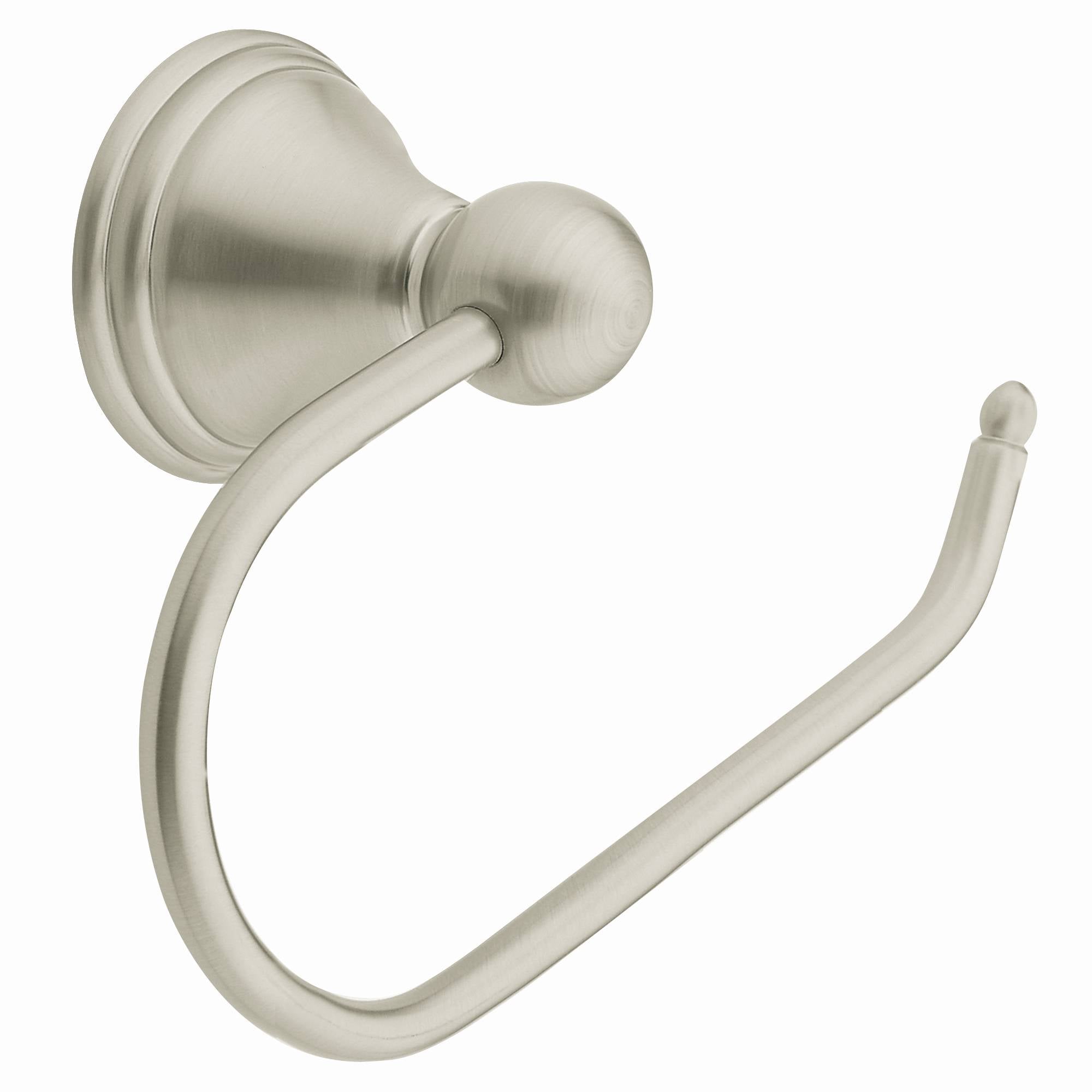 Moen DN8408BN Preston Euro Paper Holder Brushed Nickel Finish Sparrow Supply