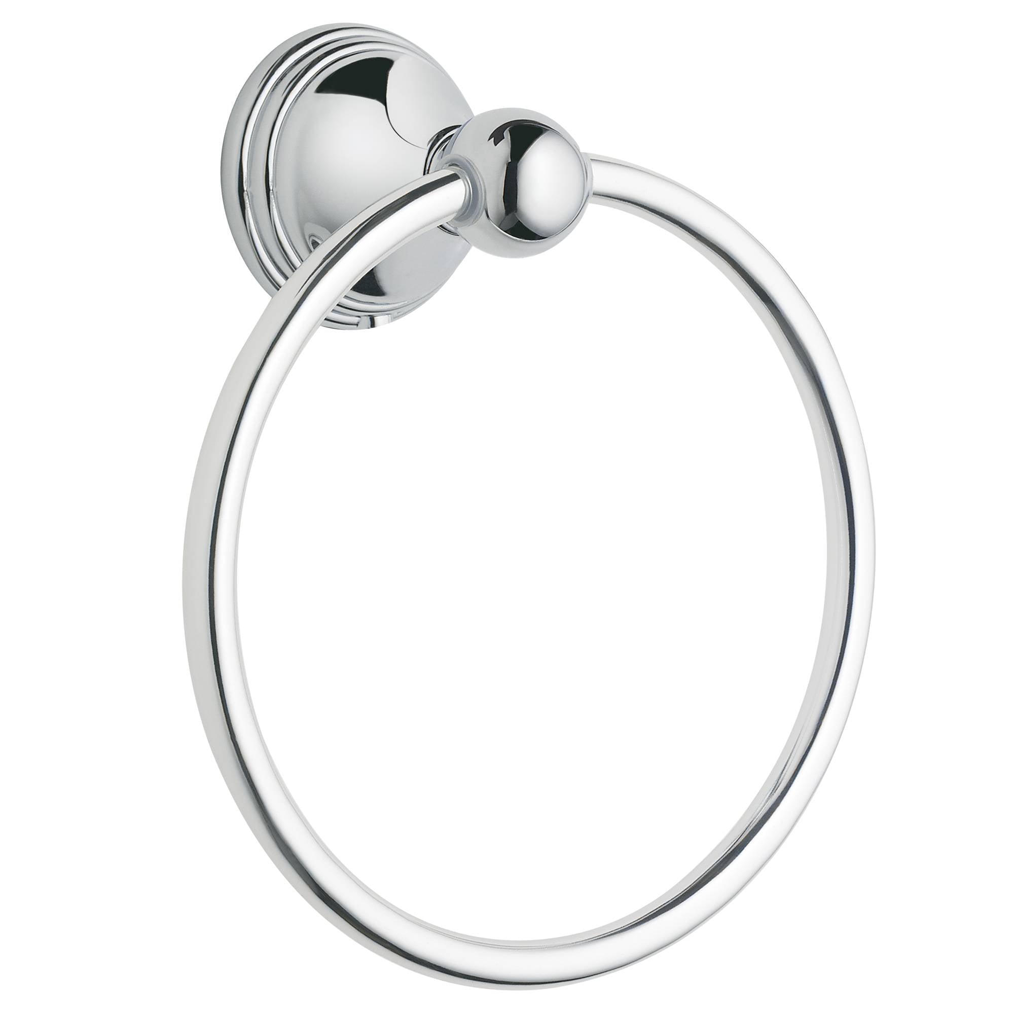 Moen DN8486CH Preston Towel Ring Bright Chrome Finish Sparrow Supply