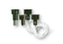 Securitron DPSMWH Door Position Switch for Metal Doors White Finish Sparrow Supply