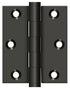 Deltana DSB3025U10B 3" x 2-1/2" Screen Door Hinge; Oil Rubbed Bronze Finish Sparrow Supply