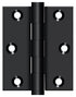 Deltana DSB3025U19 3" x 2-1/2" Screen Door Hinge; Black Finish Sparrow Supply