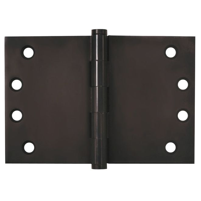 Deltana DSB406010B 4" x 6" Square Corner Hinge; Oil Rubbed Bronze Finish Sparrow Supply