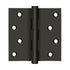Deltana DSB410B-RZ 4" x 4" Square Hinge Residential / Zig-Zag; Oil Rubbed Bronze Finish Sparrow Supply