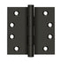 Deltana DSB410B 4" x 4" Square Hinge; Oil Rubbed Bronze Finish Sparrow Supply