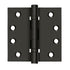 Deltana DSB4B10B 4" x 4" Square Hinge; Ball Bearings; Oil Rubbed Bronze Finish Sparrow Supply