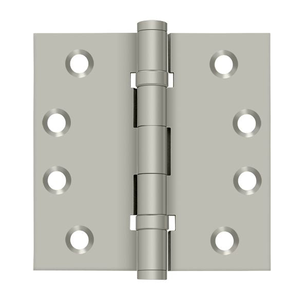Deltana DSB4B15 4" x 4" Square Hinge; Ball Bearings; Satin Nickel Finish Sparrow Supply