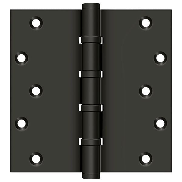 Deltana DSB66BB10B 6" X 6" Square Ball Bearing Hinge; Oil Rubbed Bronze Finish Sparrow Supply