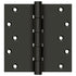 Deltana DSB66BB10B 6" X 6" Square Ball Bearing Hinge; Oil Rubbed Bronze Finish Sparrow Supply