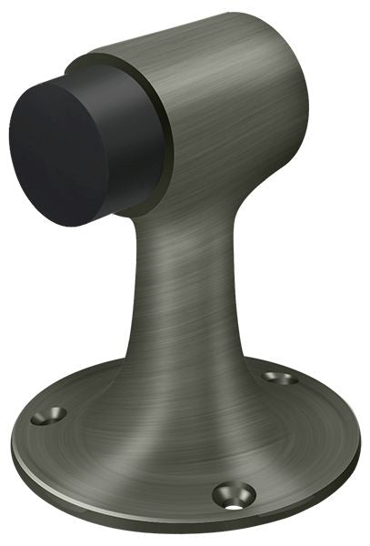 Deltana DSF3225U15A Floor Mount; Bumper; Heavy Duty; Antique Nickel Finish