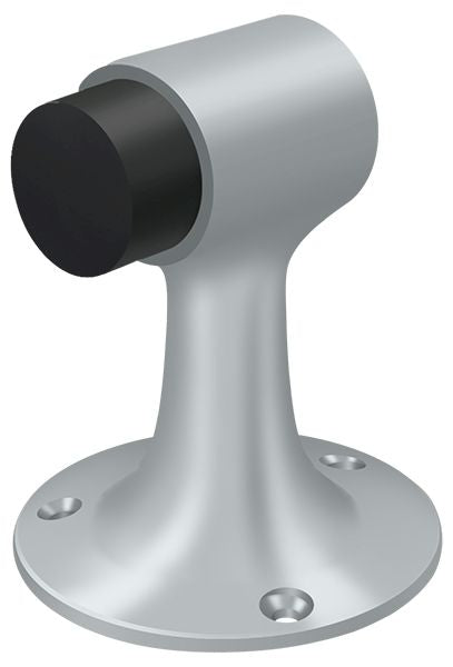 Deltana DSF3225U26D Floor Mount; Bumper; Heavy Duty; Satin Chrome Finish