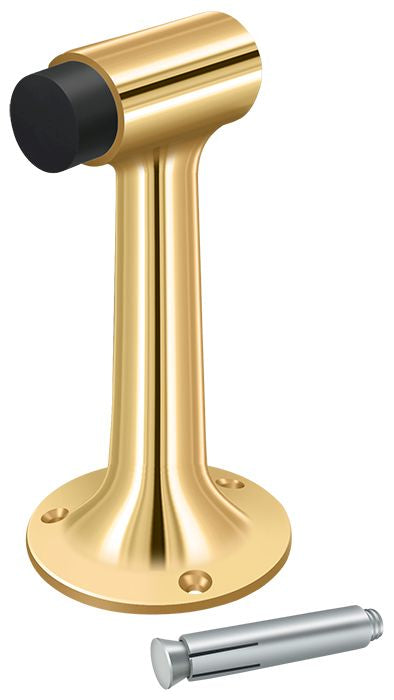 Deltana DSF600CR003 Floor Mount; 6" Bumper; Heavy Duty; Lifetime Brass Finish