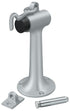 Deltana DSF630U26D Floor Mount, 6" Bumper with Hook and Eye, Heavy Duty, Satin Chrome Finish