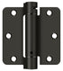 Deltana DSH35R410B 3-1/2" x 3-1/2" x 1/4" Spring Hinge; Oil Rubbed Bronze Finish Sparrow Supply