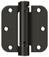Deltana DSH35R510B 3-1/2" x 3-1/2" x 5/8" Spring Hinge; Oil Rubbed Bronze Finish Sparrow Supply