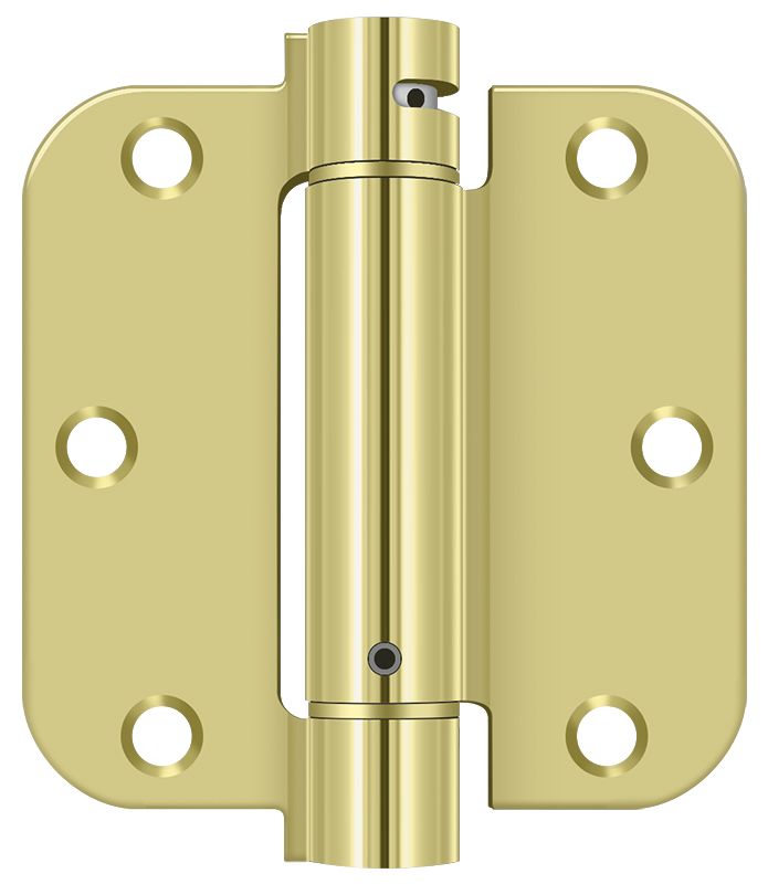 Deltana DSH35R53 Spring Hinges - Brass Sparrow Supply