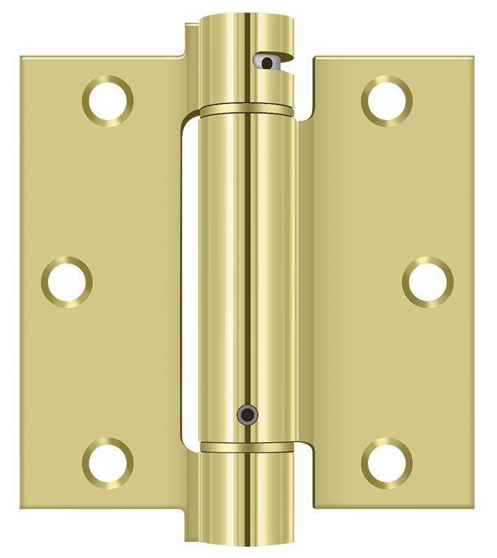 Deltana DSH35U3 Spring Hinges - Brass Sparrow Supply