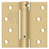 Deltana DSH44U4 4" x 4" Spring Hinge; Satin Brass Finish