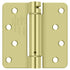 Deltana DSH4R42D 4" x 4" x 1/4" Spring Hinge; Zinc Dichromate Plated Finish Sparrow Supply