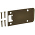 Don-Jo EL104DU 2-1/4" Full Lip Strike with 4" Extended Lip Dark Bronze Finish Sparrow Supply