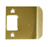 Don-Jo EL225BP 2-3/4" Full Lip Strike with 2-1/2" Extended Lip Brass Plated Finish Sparrow Supply