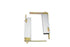 Ives Commercial FB41PWD4 Pair of Automatic Flush Bolts for Wood Doors Satin Brass Finish Sparrow Supply