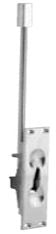Ives Commercial FB4573 12" Manual Flush Bolt for Metal Door Bright Brass Finish Sparrow Supply
