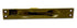 Ives Commercial FB4584 12" Manual Flush Bolt for Metal Door with 1" Width Satin Brass Finish Sparrow Supply