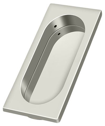 Deltana FP4134 Flush Pulls - Bright Nickel Sparrow Supply