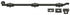 Deltana FPG2410B 24" Surface Bolt with Offset; Heavy Duty; Oil Rubbed Bronze Finish Sparrow Supply